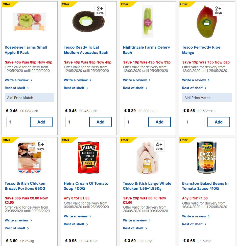 TESCO Offers & Special Buys from 20 May Page 3