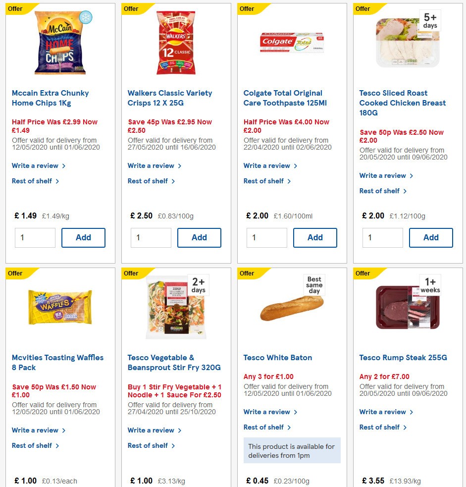 TESCO Offers & Special Buys from 27 May Page 8