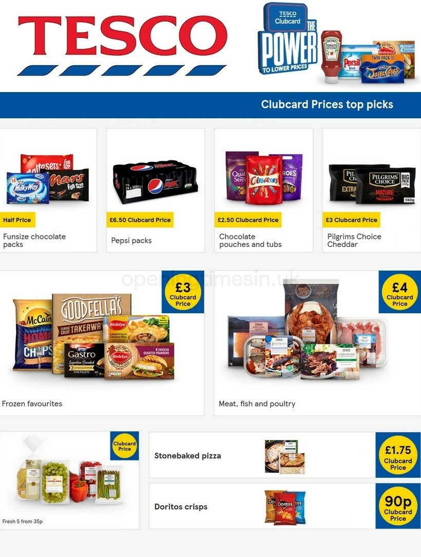 TESCO Offers & Special Buys from 14 October