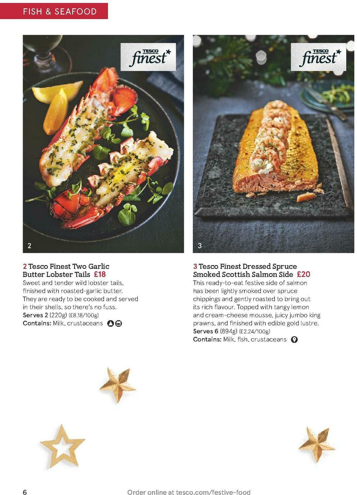 TESCO Festive Food To Order Offers & Special Buys from 19 October Page 6