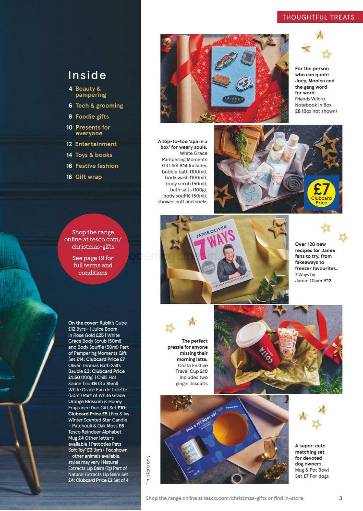 TESCO Christmas Gift Guide 2020 Offers & Special Buys from 30 October