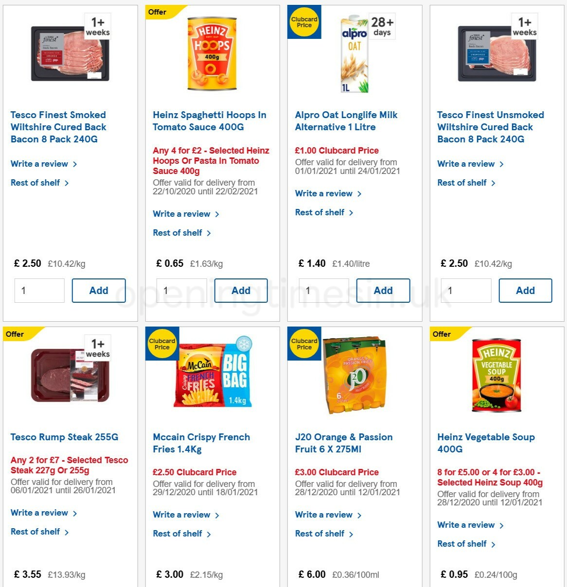 TESCO Offers & Special Buys from 6 January Page 3