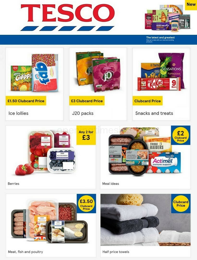 TESCO Offers & Special Buys from 28 April