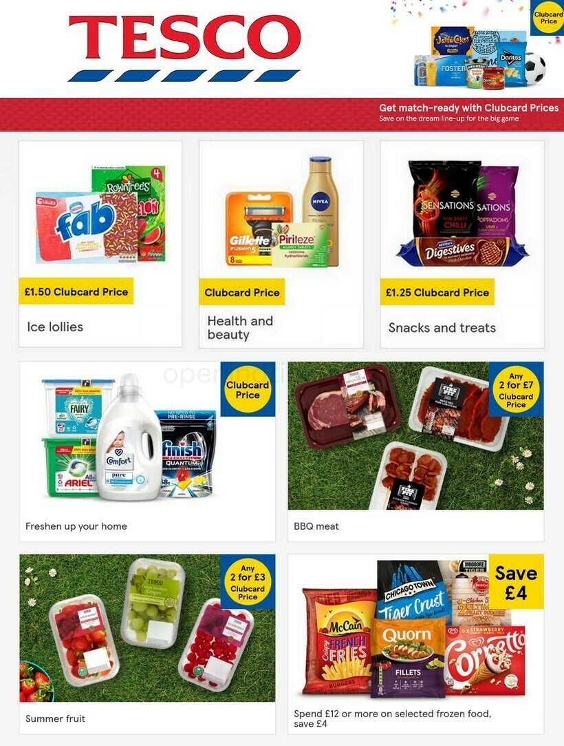 TESCO Offers & Special Buys from 9 June