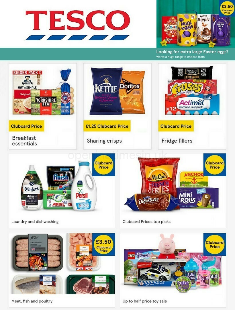 TESCO Offers & Special Buys for 30 March