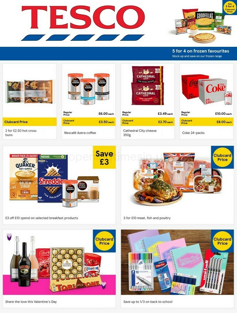 TESCO Offers & Special Buys from 26 January