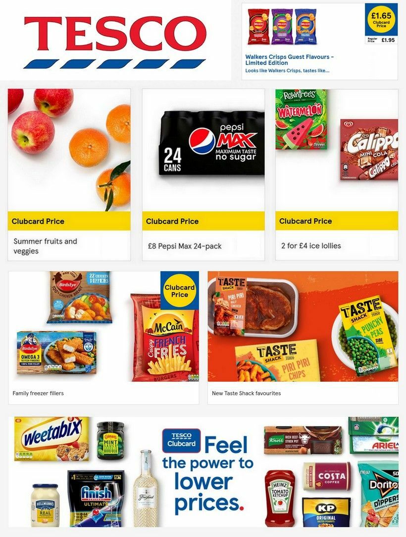 TESCO Offers & Special Buys from 6 July