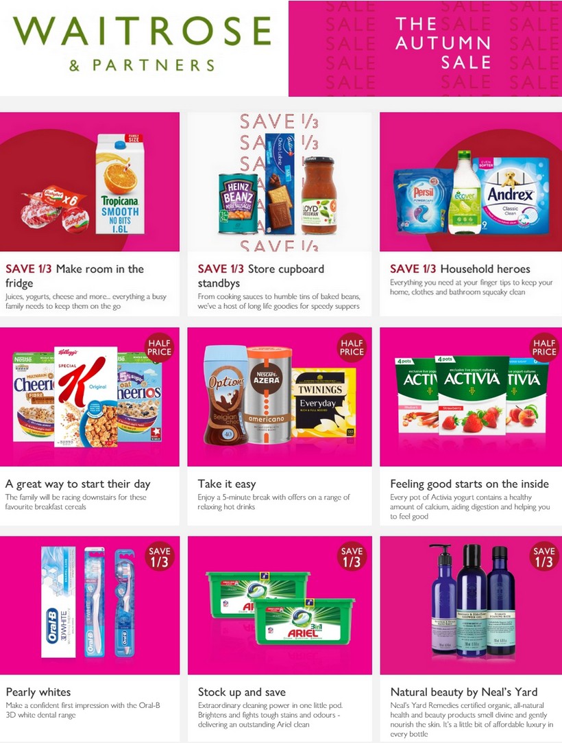 Waitrose Offers & Special Buys from 18 September