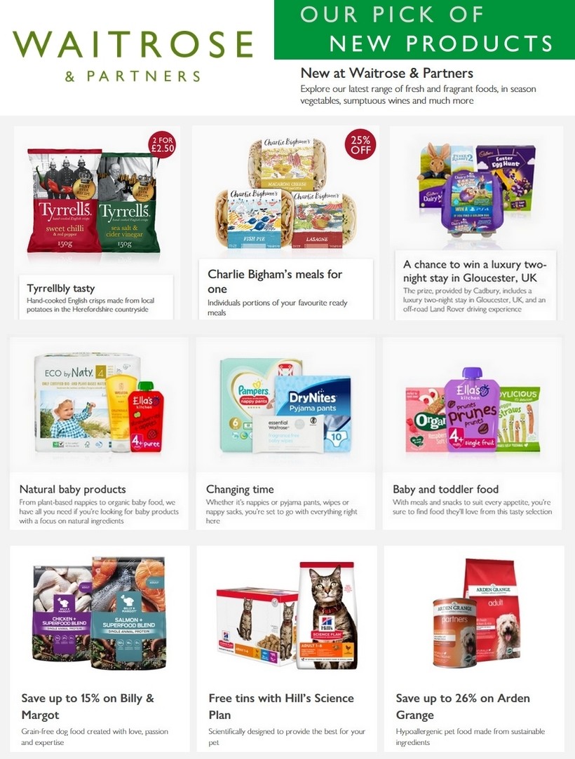 Waitrose Offers & Special Buys from 22 March