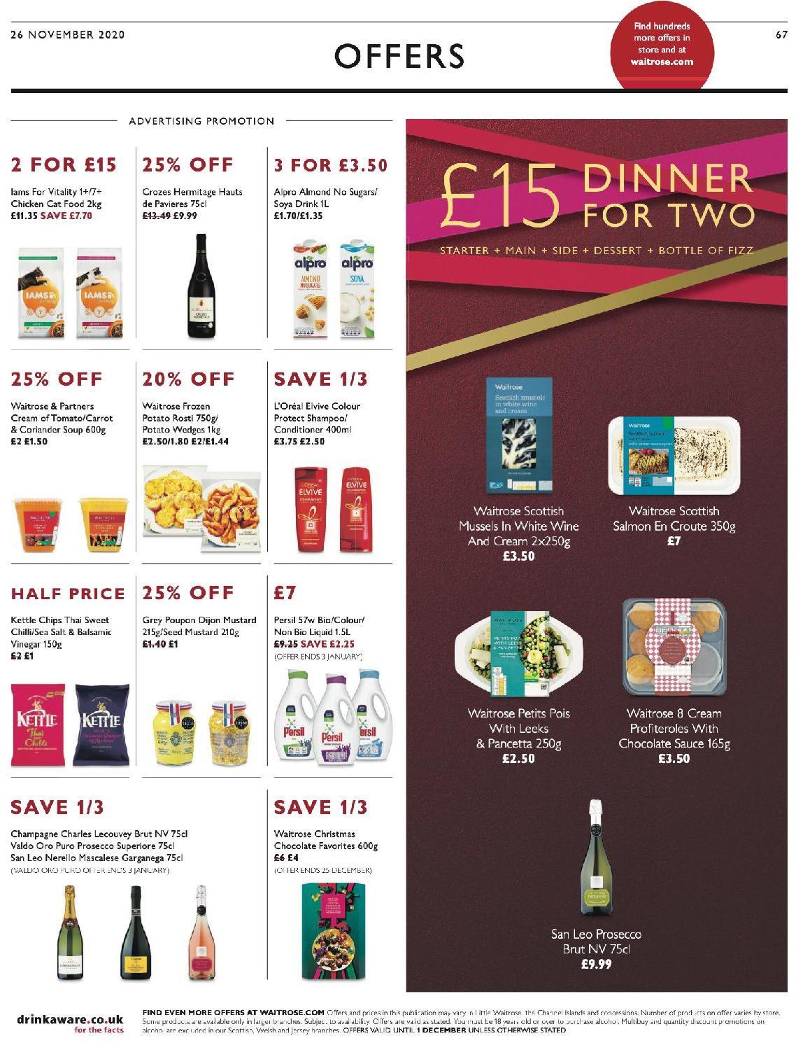 Waitrose Offers & Special Buys from 26 November Page 67