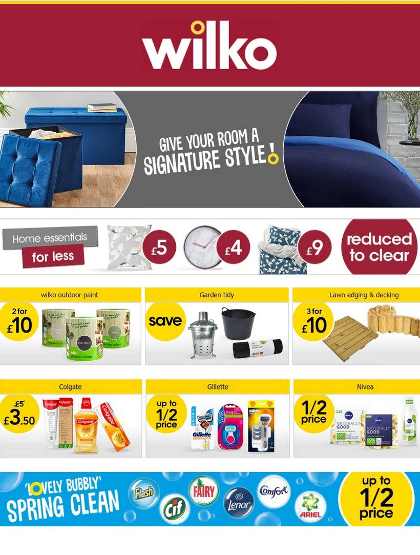 Wilko Best Offers and New Products from 17 February
